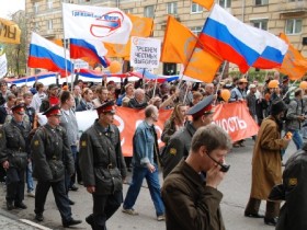 Первомайское шествие "Солидарности". Фото: Каспаров.Ru